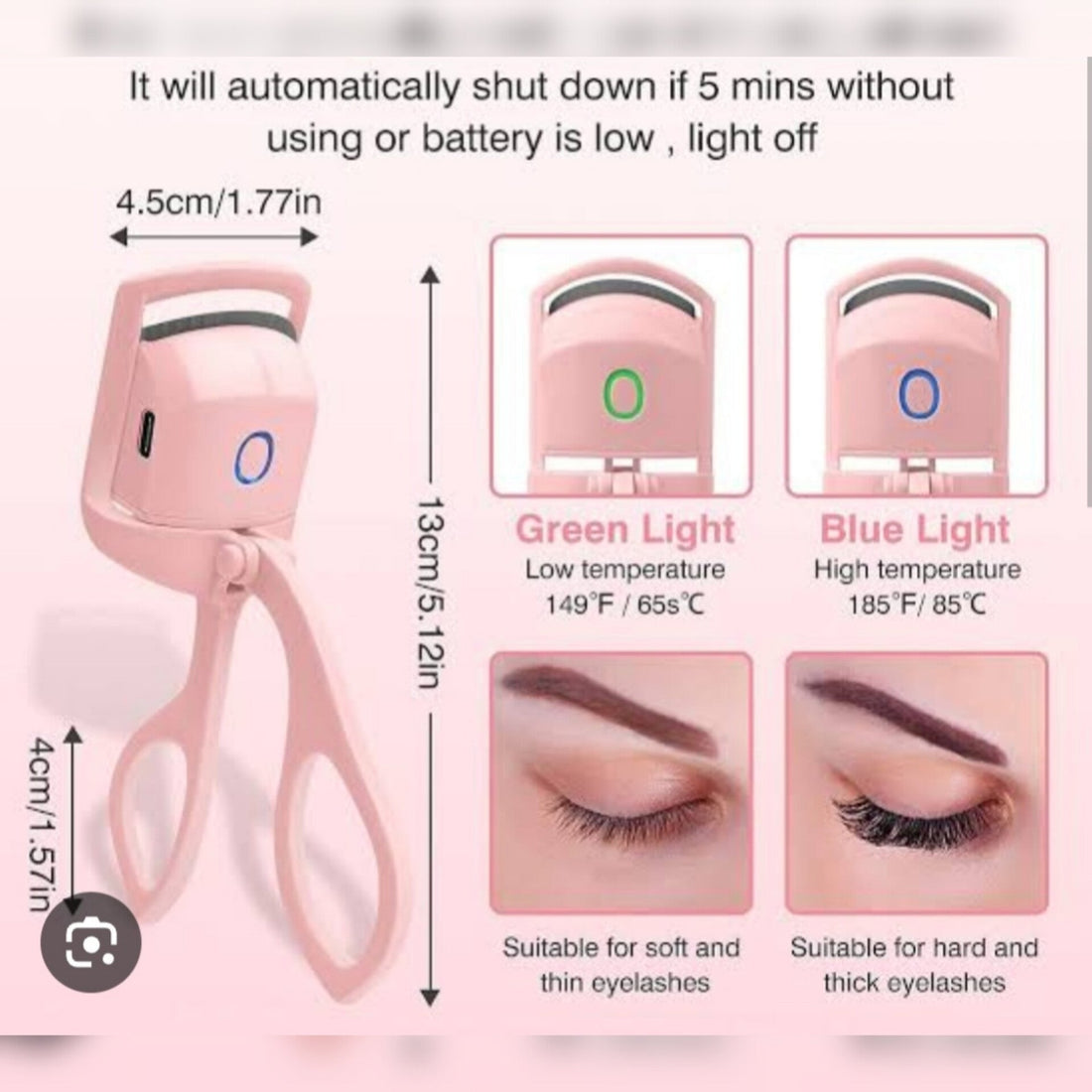 Electric Eyelash Curler Uses |Advantages |Shape and Design