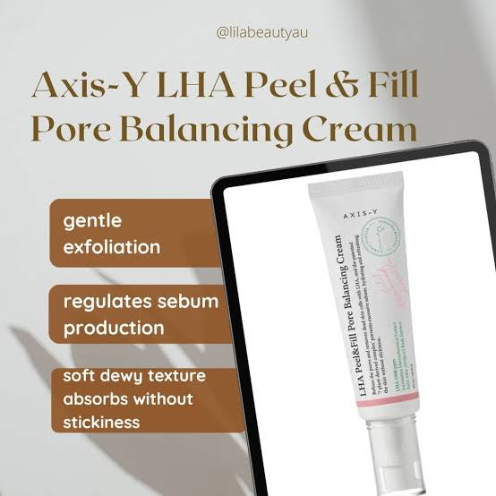 Axis-Y LHA Peel & Feel Pore Balancing Cream