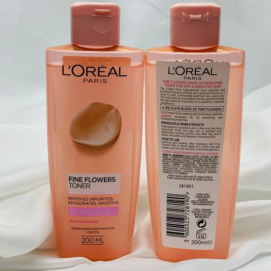 Loreal Fine Flowers Skin Toner 200 ML