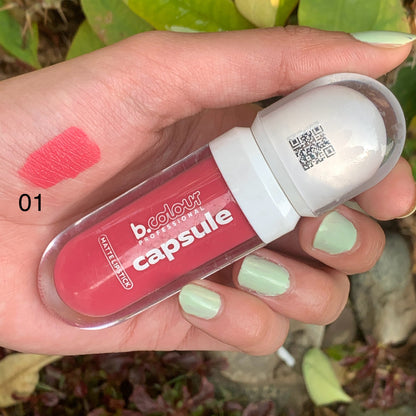 b.color capsule matte lip gloss