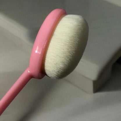 Mint bear brush pink