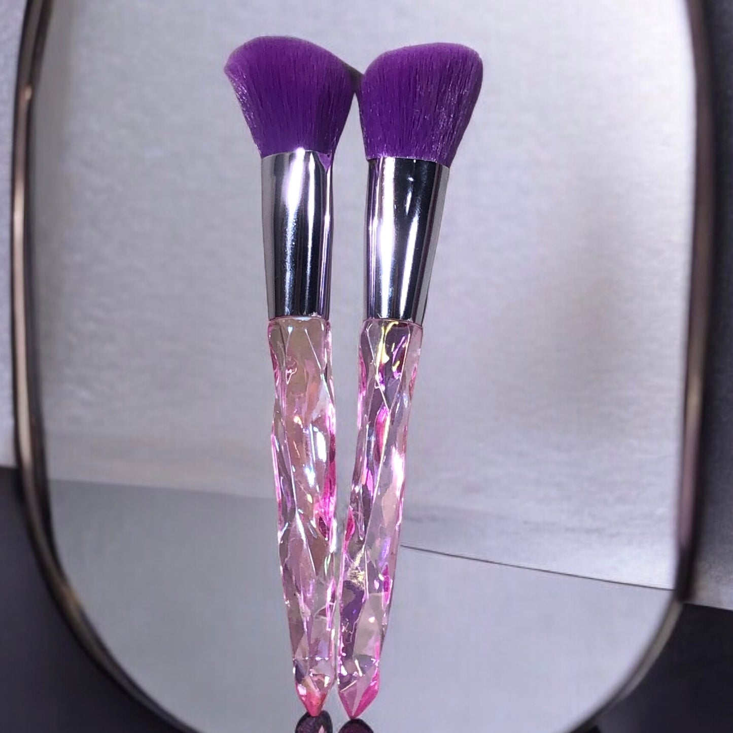 Crystal purple Face brush