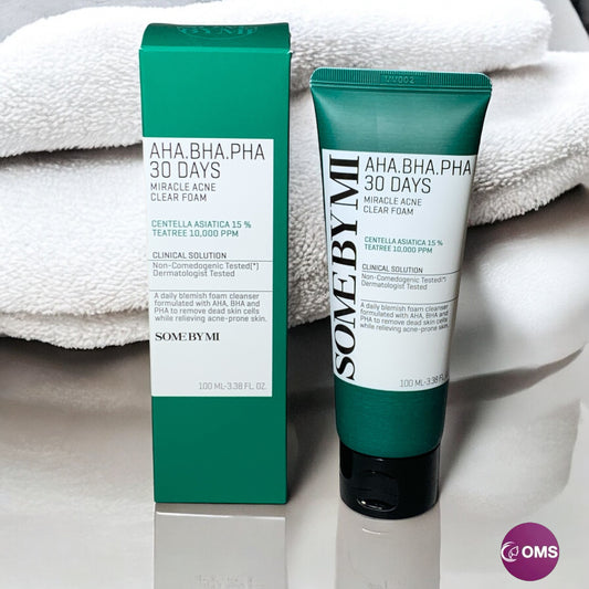 Some By MI AHA.BHA.PHA Miracle Acne Clear Foam Face Cleanser