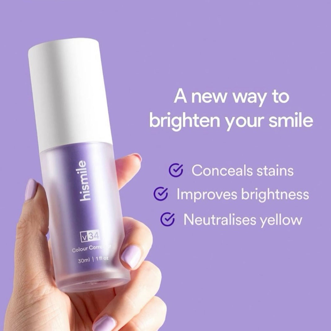 hismile colour corrector serum teeth brightening