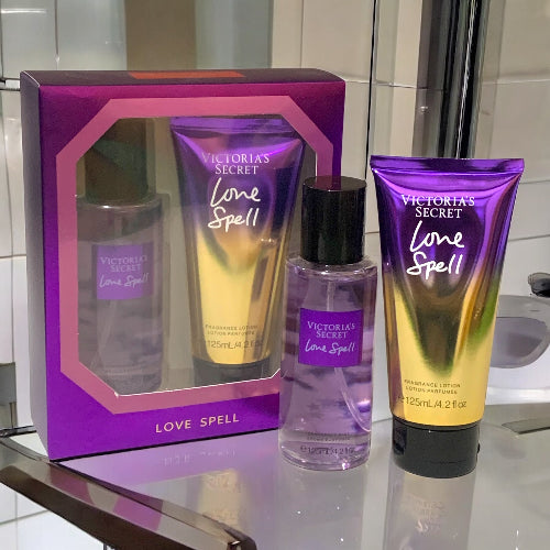 Victoria's Secret Set Mist & Lotion Love Spell