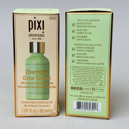 Pixi Overnight glow serum