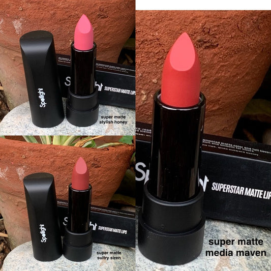 Spotlight Super Matte Lipsticks