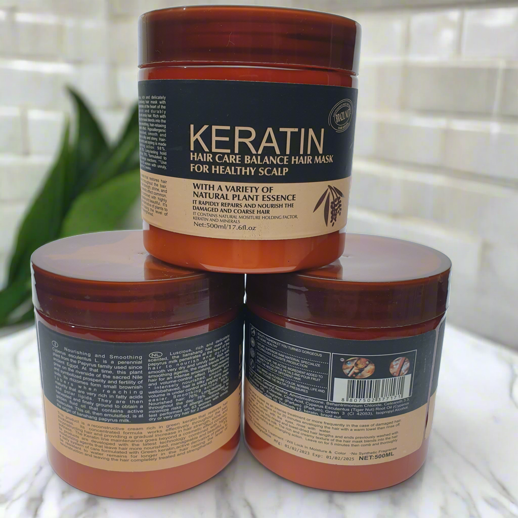 Keratin Brazil Nut Hair mask  500ml