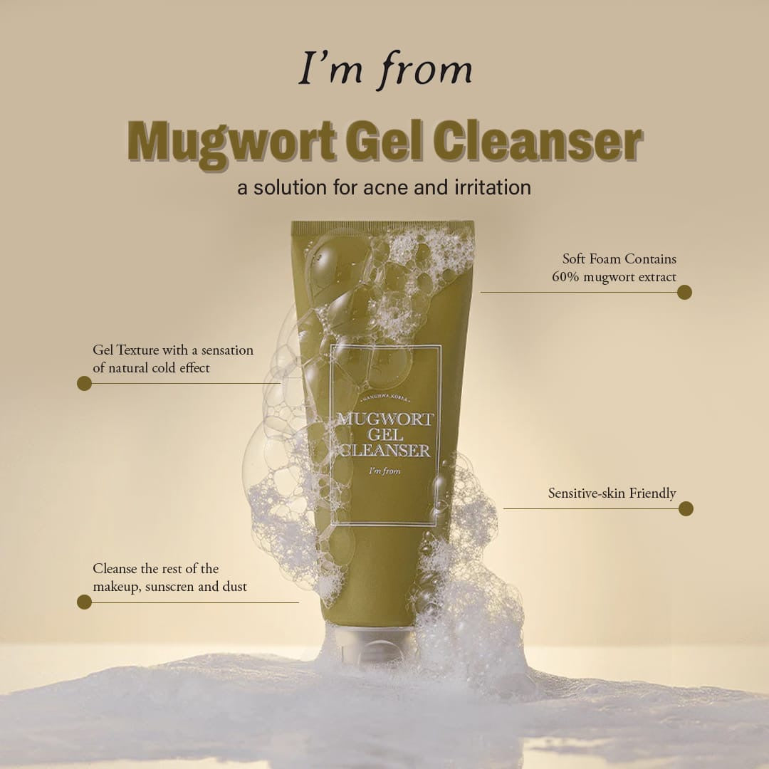 I'm from Mugwort Gel Cleanser