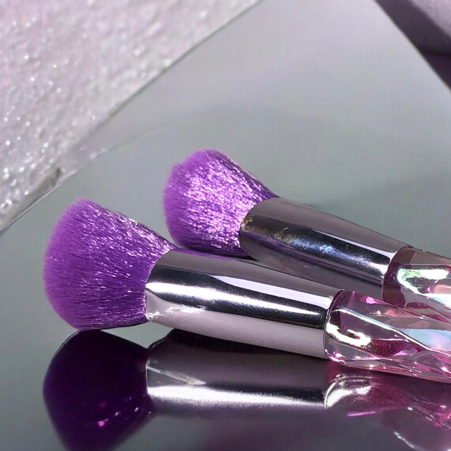 Crystal purple Face brush