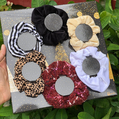 scrunchies set of 6