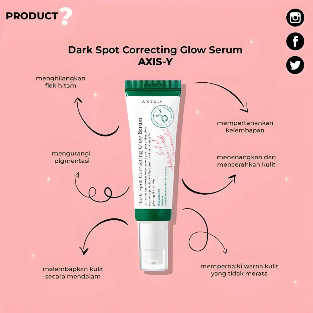 Axis-Y Dark Spot Correcting Glow Serum - face serum