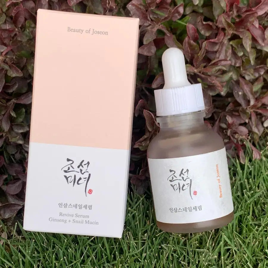 Beauty of Joseon Face Serums - Ginseng + Snail Musin - face serum