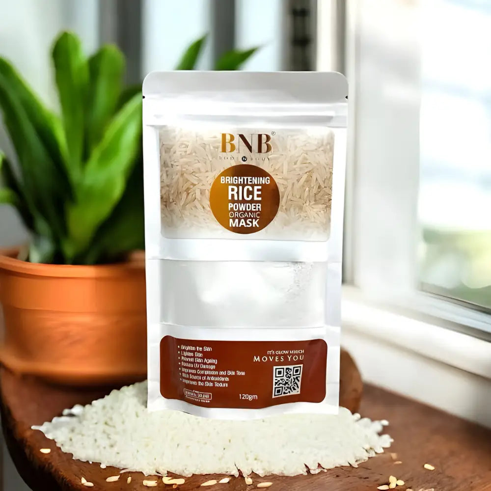 BNB Organic Brightening Rice Power Mask (Wash Off) - skin care