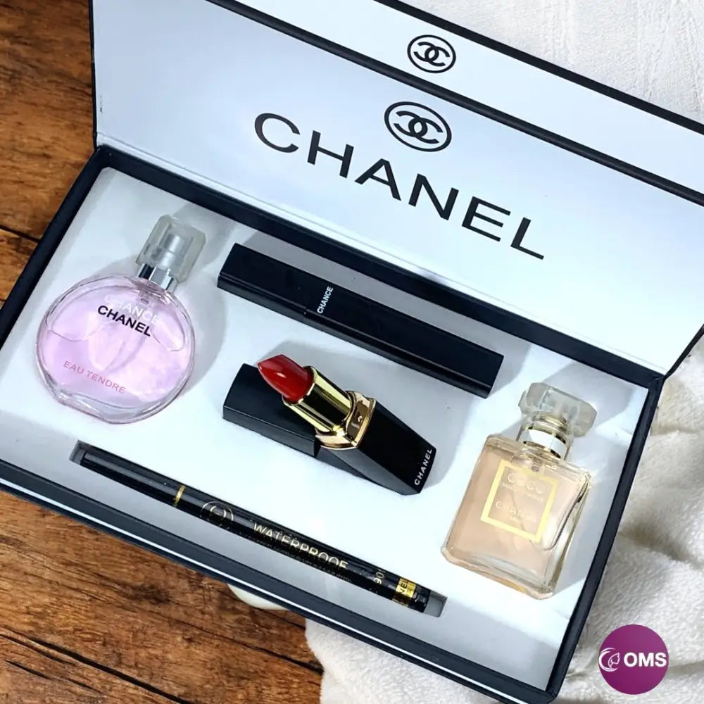 Chanel Perfumes & Makeup Gift Set. - perfume