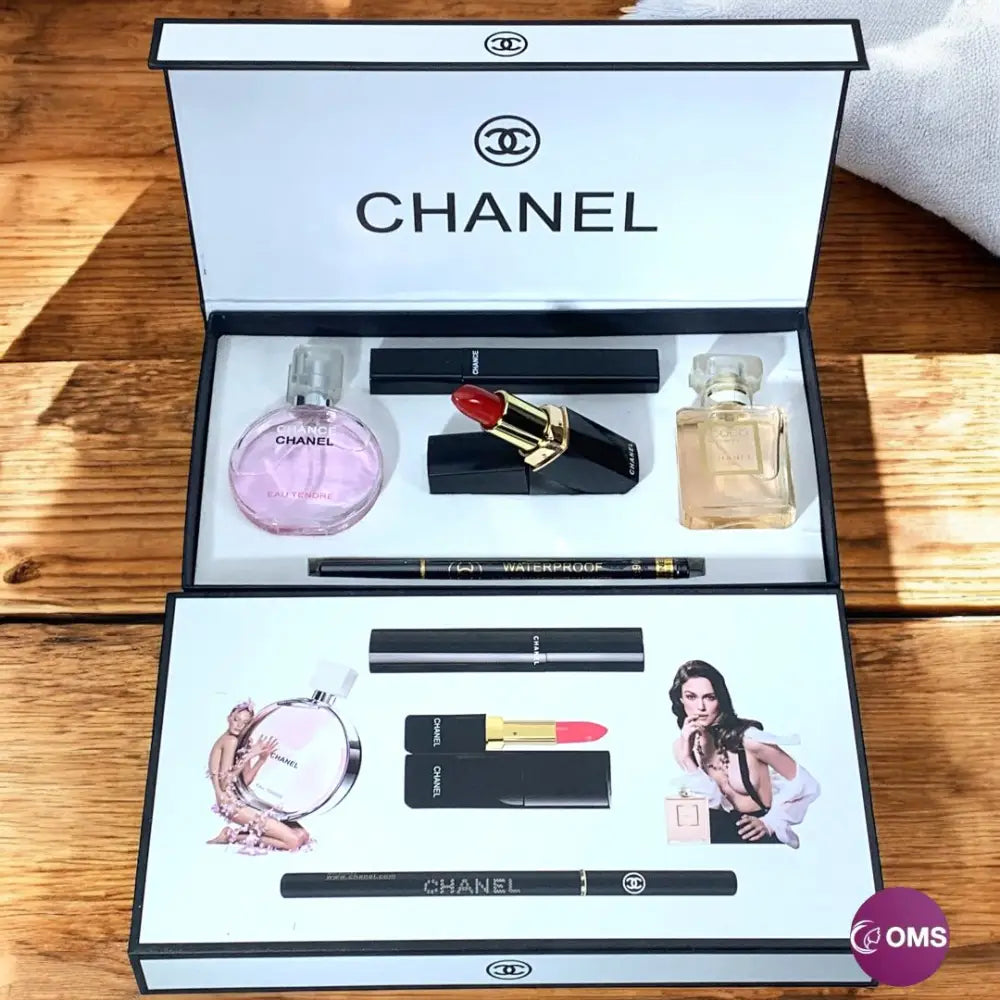 Chanel Perfumes & Makeup Gift Set. - perfume