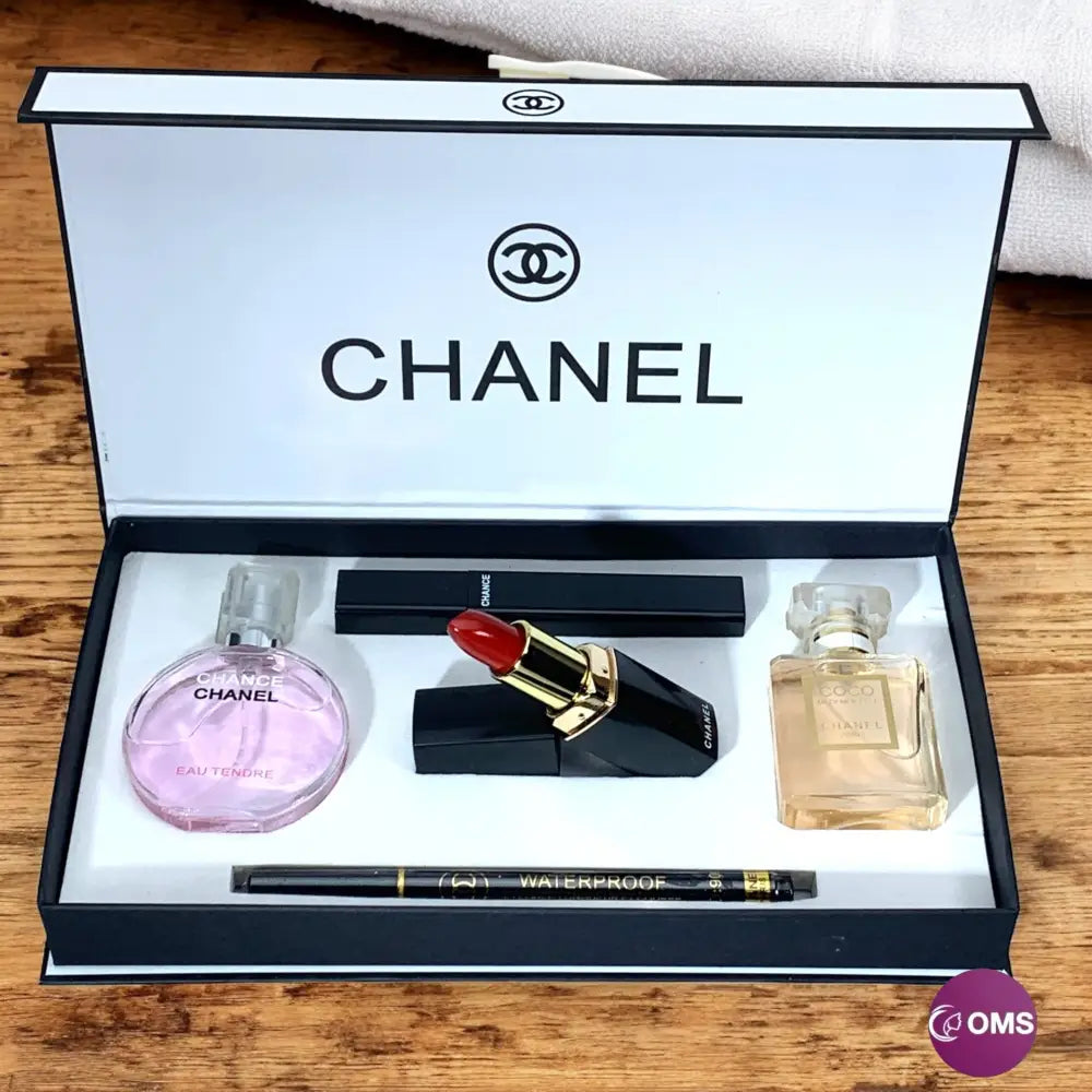 Chanel Perfumes & Makeup Gift Set. - perfume