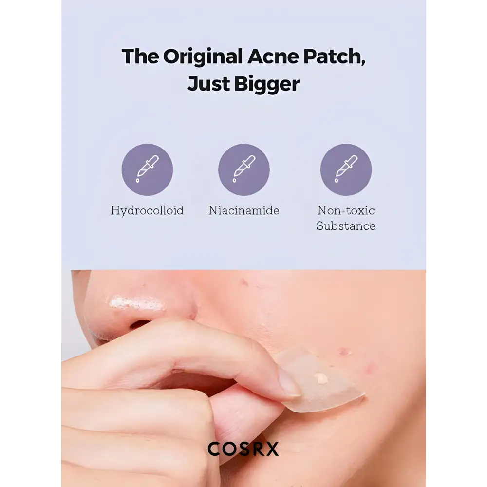 Cosrx Acne Pimple Master Patch. 24 patches In a Sheet)