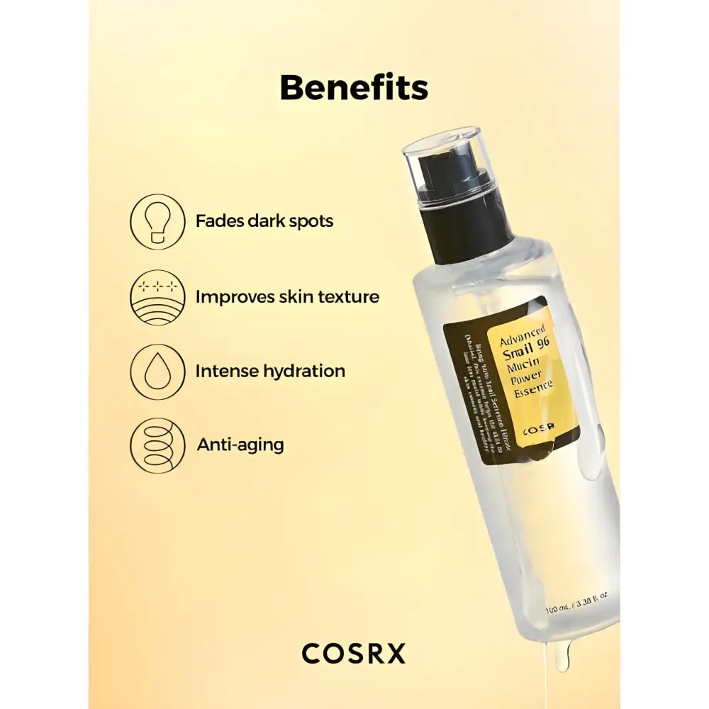 Cosrx Advance Snail 96 Power Essense - skincare