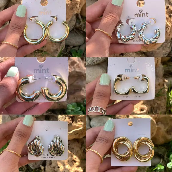 high quality earrin hoops 