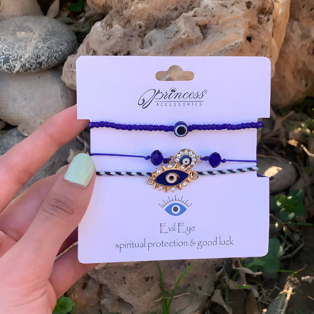 Evil Eye Accessories - bracelet blue - jewellery