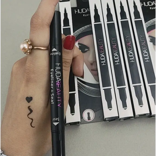 Hudabeauty Eyeliner + seal 2 in 1