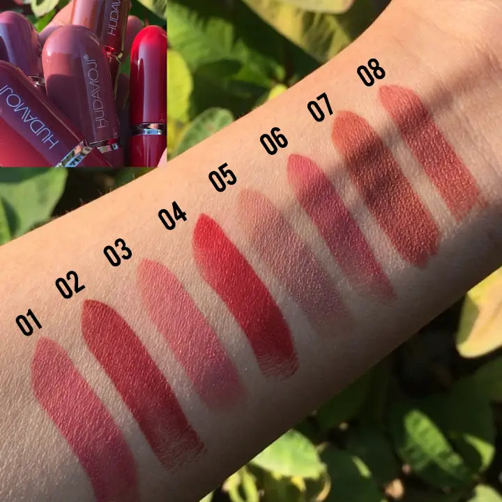 Hudamoji Matte Lipsticks - 02 - matte lipsticks