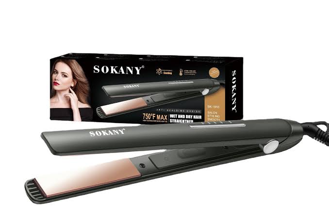 Sokany professional hair straightener