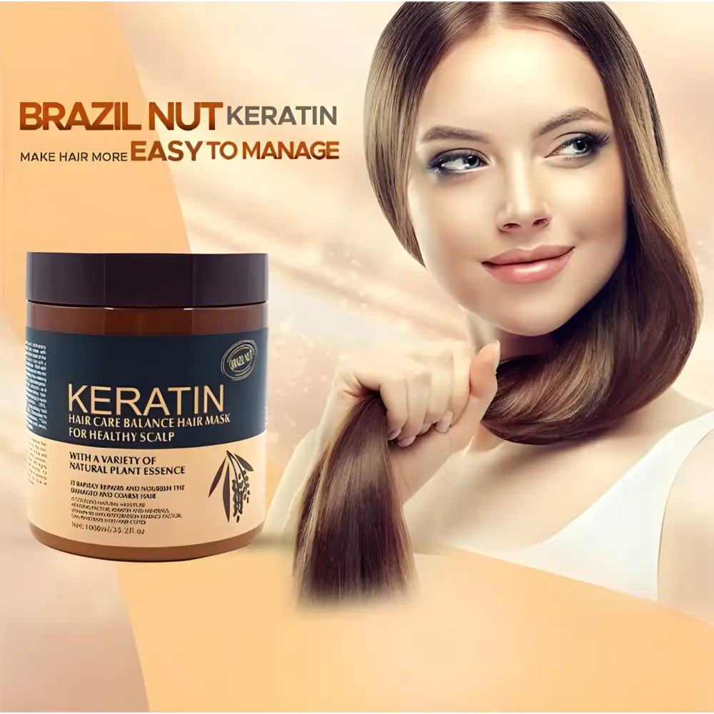 Keratin Brazil Nut Hair mask 500ml - haircare