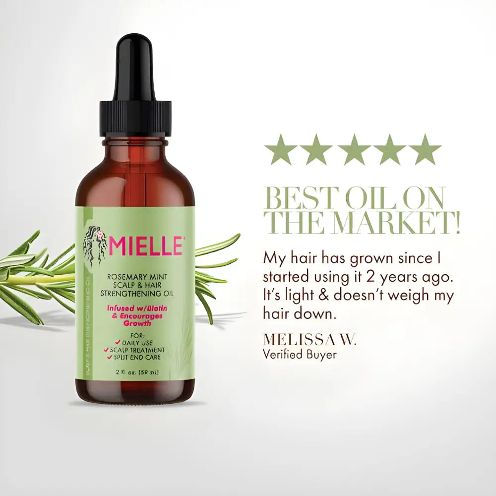 Mielle Rosemary Mint Scalp & Hair Strenthening Oil - hair oil