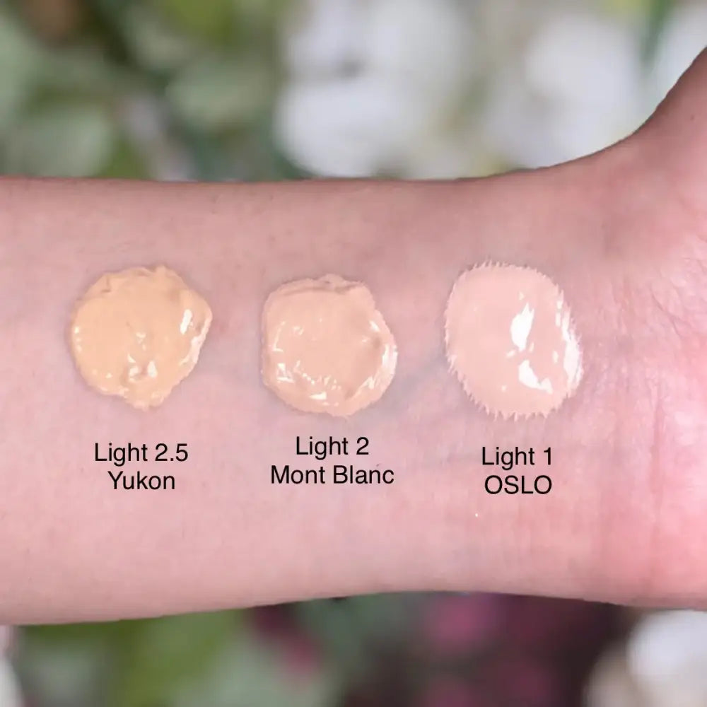 nars light reflecting foundation swatches