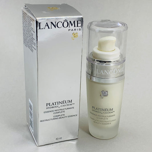 Lancome Platinéum Hydroxy calcium  Complete  Restructuring  beauty essence