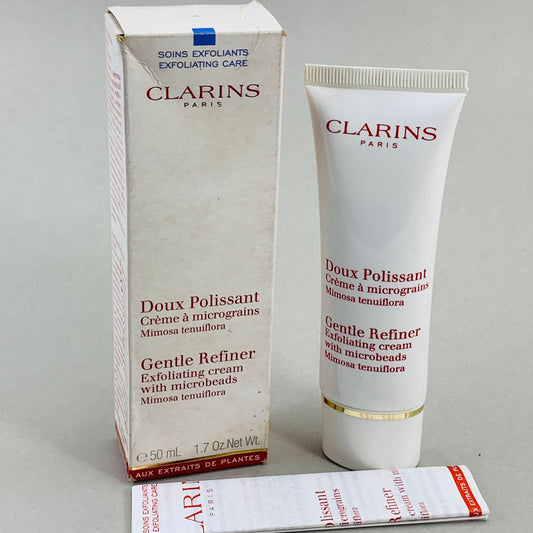 Clarins  Gentle   Refiner  Exfoliating  Cream with  Microbeads mimosa  Tenuiflora