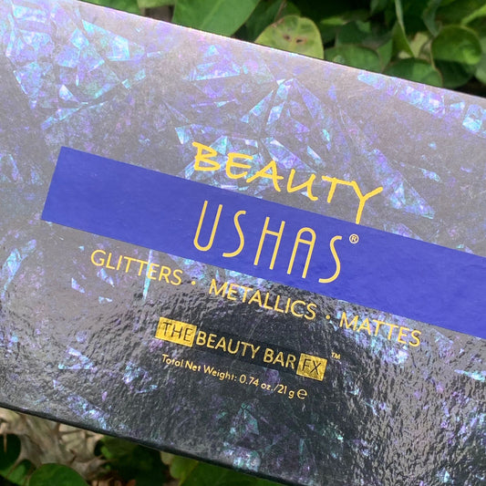 Ushas Eyeshadow Palette Glitters Metallics Matter