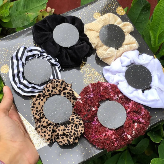 scrunchies set of 6 - Scrunchies