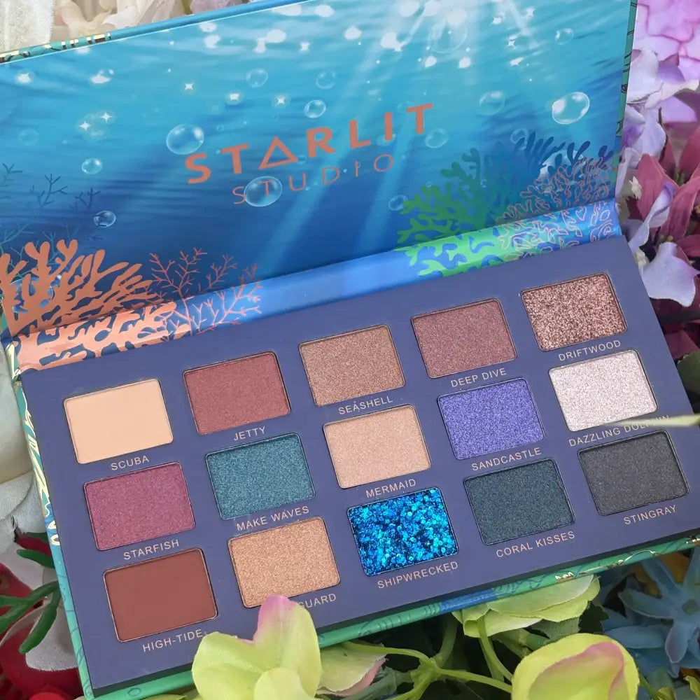 starlit studio 15 pressed color pallet