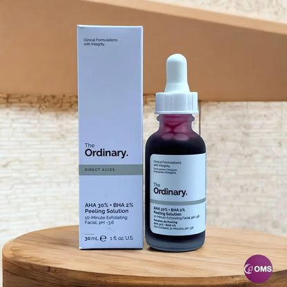 THE ORDINARY PEELING SOLUTION AHA 30% + BHA 2% - 30ML - skincare