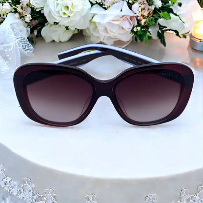 Valentino Sunglasses With Leather Case - sunglasses