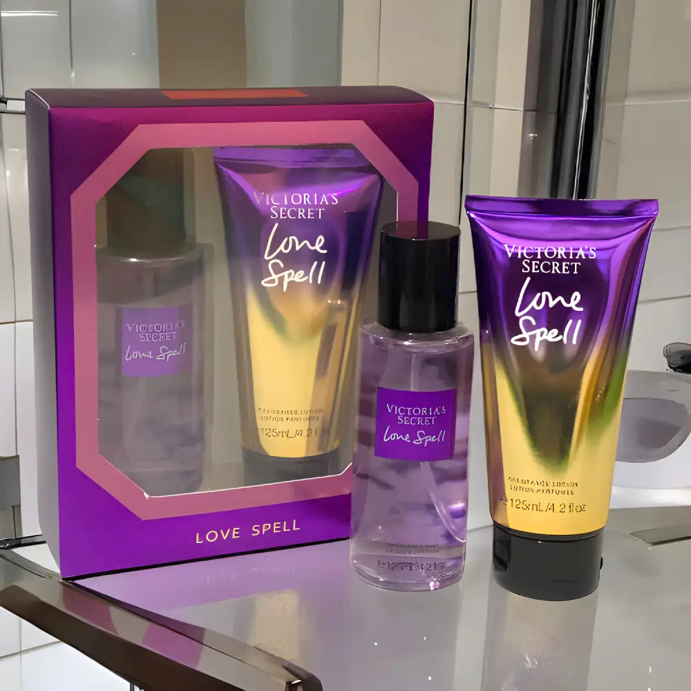 Victoria’s Secret Set Mist & Lotion Love Spell - mist perfume