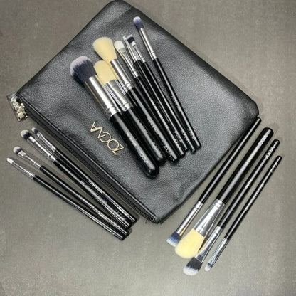 Zoeva Makeup Brushes Set - Black - makeup brush