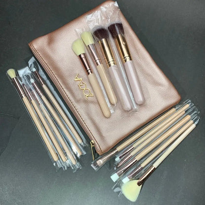 Zoeva Makeup Brushes Set - Rose Gold - makeup brush