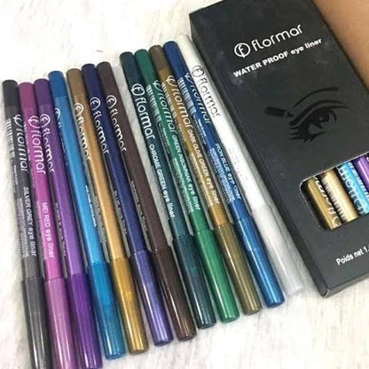 Flormar water proof eyeliner💙