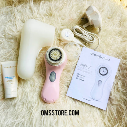 Clarisonic facial cleansing Machine rechargeable + Cleanser