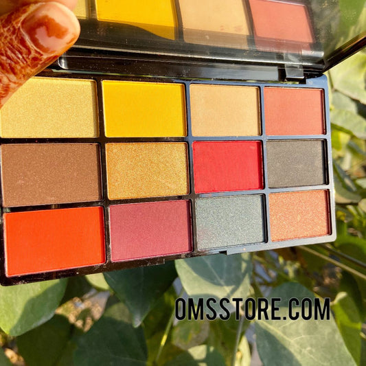 NYX FIRE eyeshadow palette